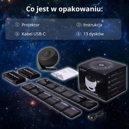 Projektor Gwiazd na Sufit Domowe Planetarium