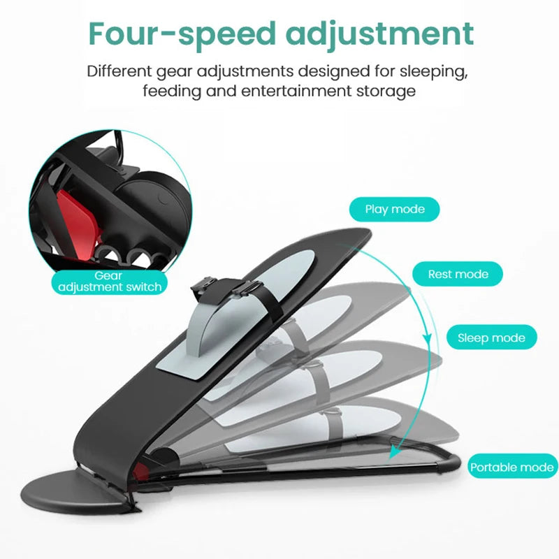 Leżaczek bujaczek dla niemowląt